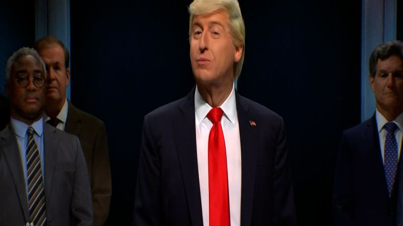 ‘SNL’ takes on ‘former President Trump’s’ trial and marketing campaign