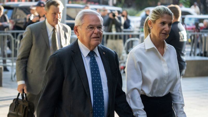 Bob Menendez: Prosecutors zero in on senator’s relationship along with his spouse