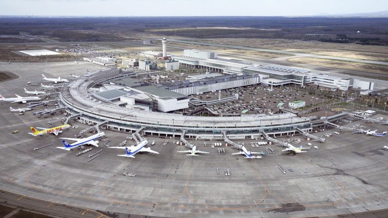 An airport in Japan shut down as a result of a pair of scissors went lacking