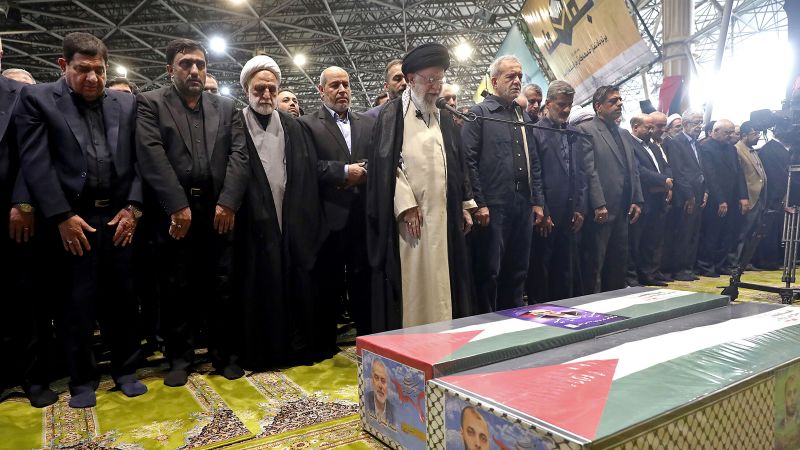 Dwell updates: Israel-Hamas warfare, Iran vows retaliation, Haniyeh funeral in Qatar