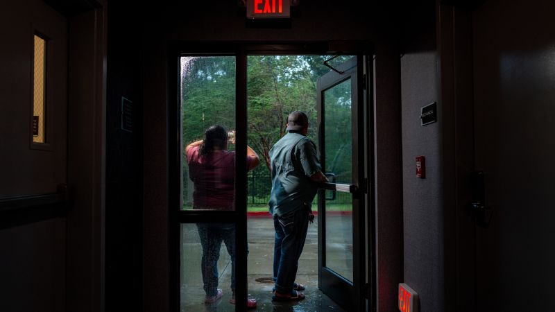 Tropical Storm Francine unleashes heavy rainfall, gusty winds on New Orleans, Louisiana