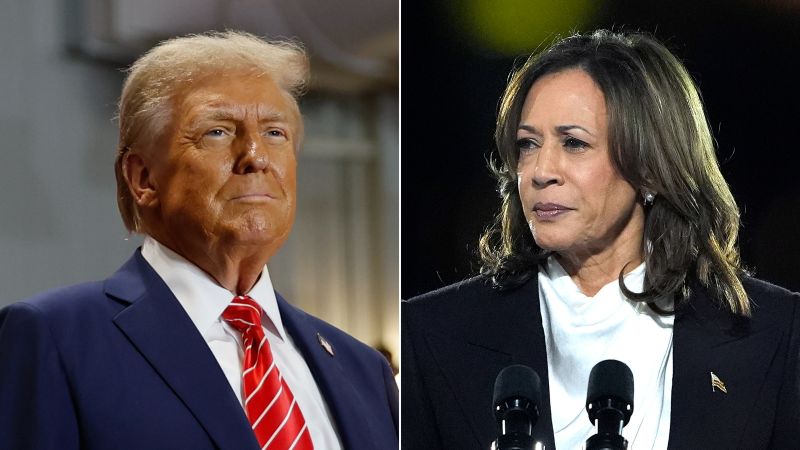 Trump gives darkness, Harris gives optimism on election eve in America