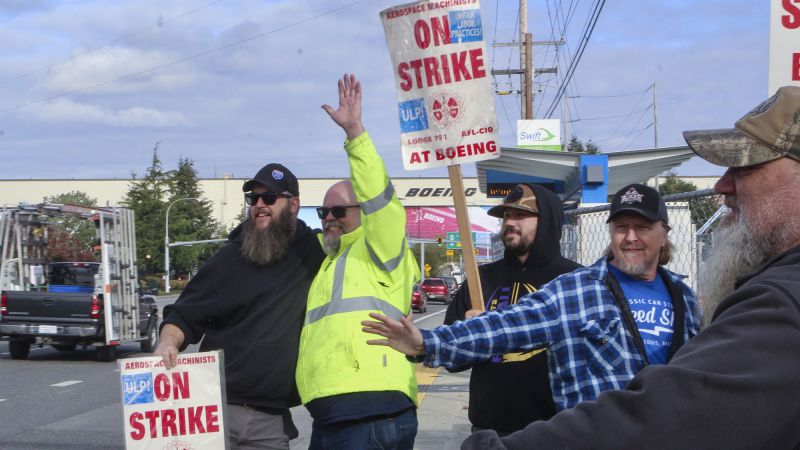 Union members reject take care of Boeing, prolonging strike